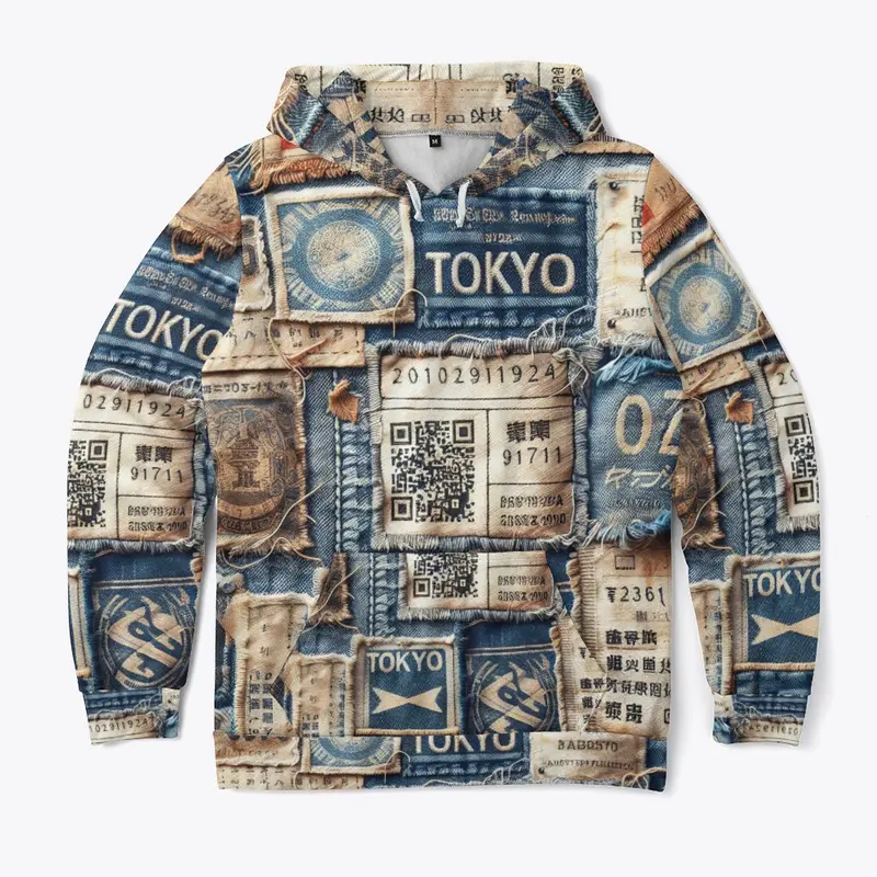 Denim Patch "Tokyo"