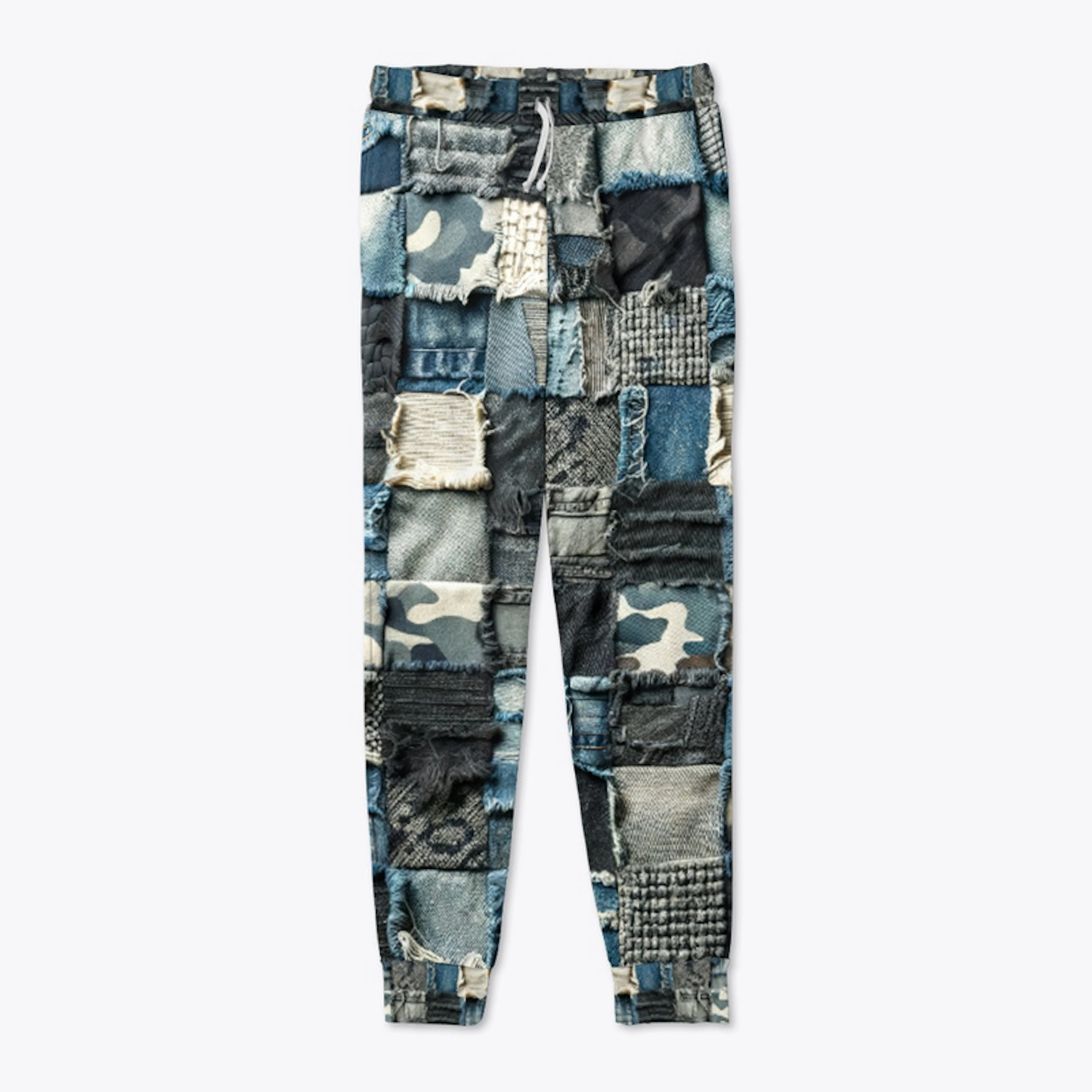 Jeans with camouflage