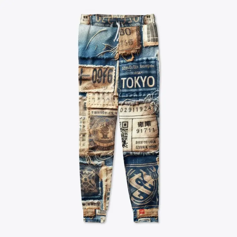 Denim Patch "Tokyo"